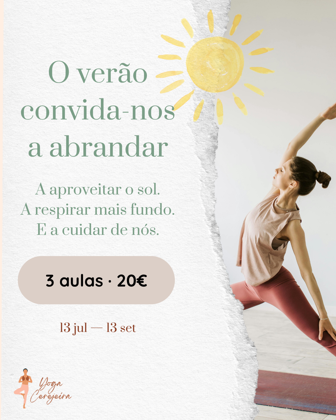 Yoga Cerejeira | Aulas de yoga e pilates